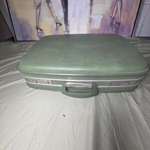 Vintage Carson Green Suitcase